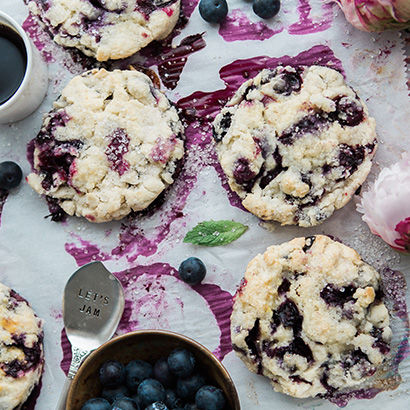 Cookies aux myrtilles